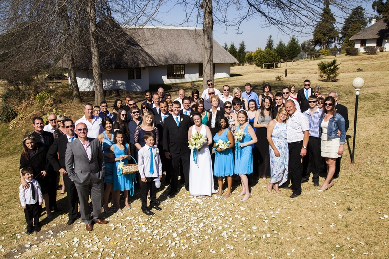 Happy couple wedding ceremony photo 9 - Pathfinder Ministries marriage officer services in South Africa