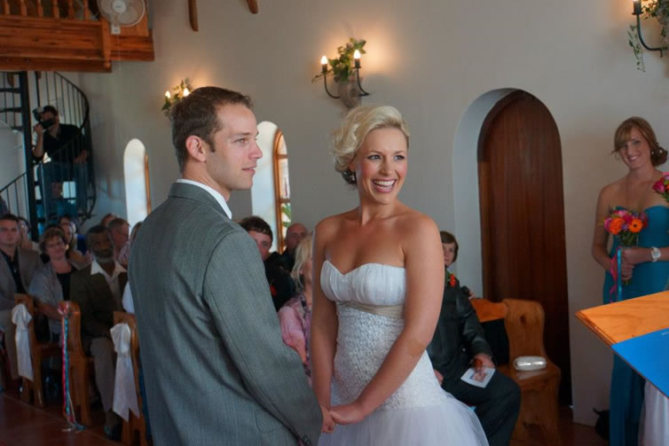 Happy couple wedding ceremony photo 7 - Pathfinder Ministries marriage officer services in South Africa