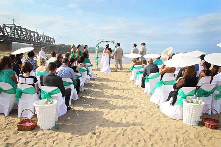 Happy couple wedding ceremony photo 12 - Pathfinder Ministries marriage officer services in South Africa