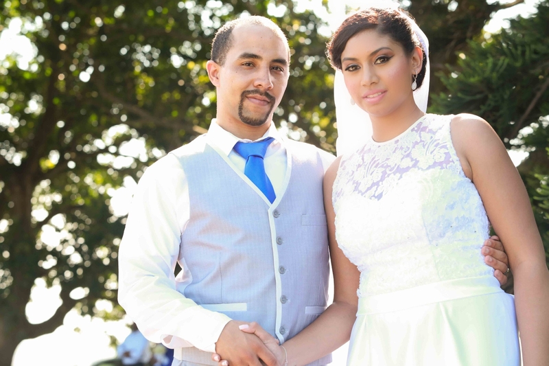 Happy couple wedding ceremony photo 5 - Pathfinder Ministries marriage officer services in South Africa