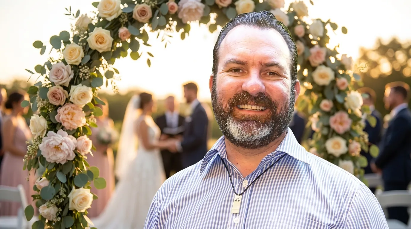 Heartfelt wedding ceremony with marriage registration services by Pathfinder Ministries